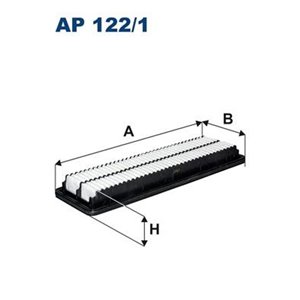 AP 122/1 Air Filter FILTRON - Top1autovaruosad