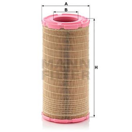 C 21 630/4  Air filter MANN FILTER 