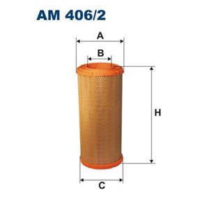 AM 406/2 Air Filter FILTRON - Top1autovaruosad