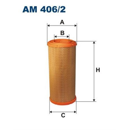AM 406/2 Luftfilter FILTRON