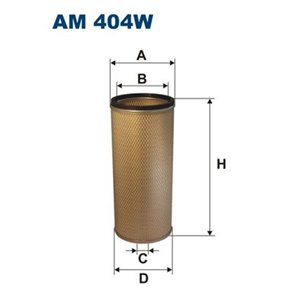 AM 404W Secondary Air Filter FILTRON - Top1autovaruosad