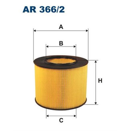 AR 366/2 Воздушный фильтр FILTRON