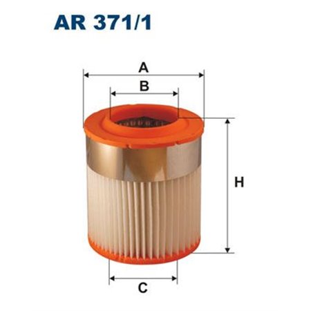 AR 371/1 Air Filter FILTRON