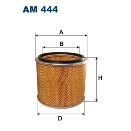 AM 444 Воздушный фильтр FILTRON     