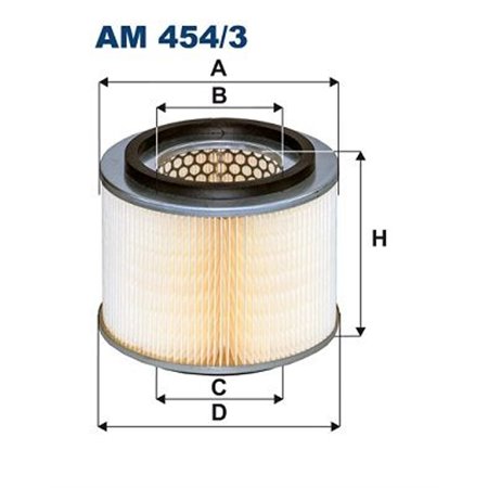 AM 454/3 Air Filter FILTRON