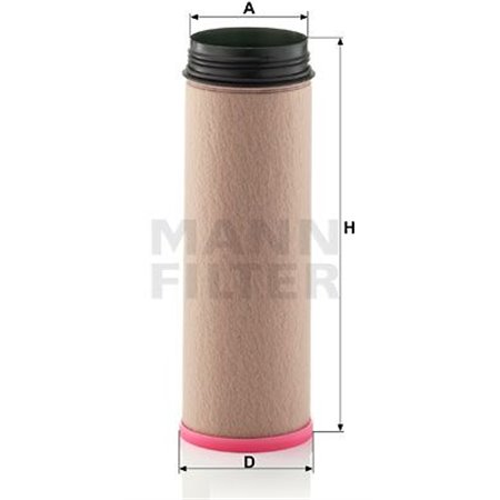 CF 1640 Secondary Air Filter MANN-FILTER