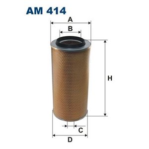 AM 414  Air filter FILTRON 