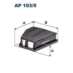 AP 103 5  Air filter FILTRON  - Top1autovaruosad