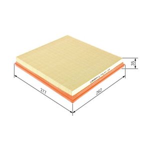 F 026 400 236 Air Filter BOSCH - Top1autovaruosad