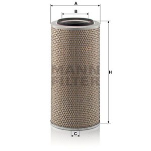 C 24 650/1 Air Filter MANN-FILTER - Top1autovaruosad