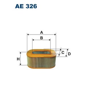 AE 326  Air filter FILTRON  - Top1autovaruosad