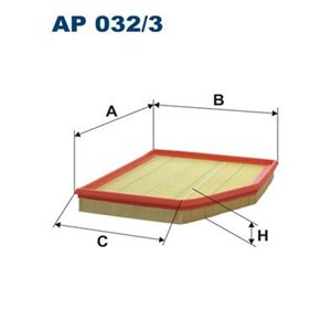 AP 032/3 Air Filter FILTRON - Top1autovaruosad