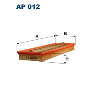AP 012 Air Filter FILTRON - Top1autovaruosad
