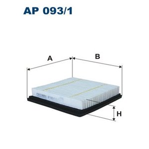 AP 093/1 Air Filter FILTRON - Top1autovaruosad