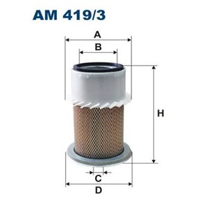 AM 419/3  Air filter FILTRON 