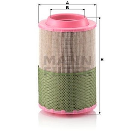 C 23 632/1 Воздушный фильтр MANN-FILTER