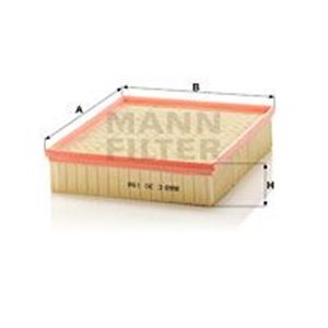 C 30 198 Air Filter MANN-FILTER - Top1autovaruosad