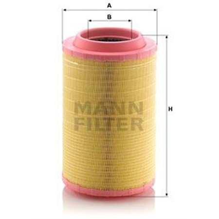 C 25 860/8  Air filter MANN FILTER 