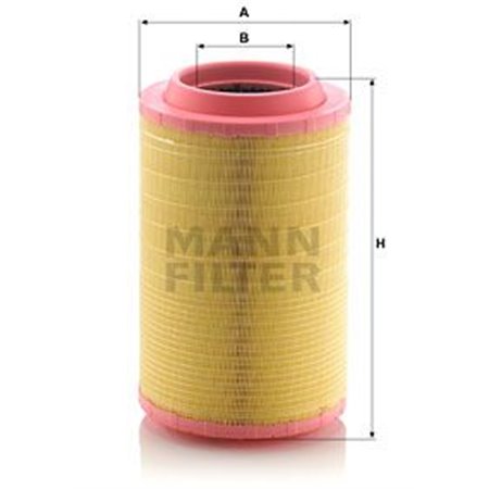 C 25 860/8 Воздушный фильтр MANN-FILTER