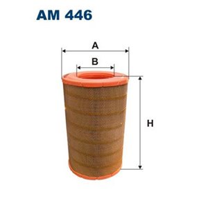 AM 446 Air Filter FILTRON - Top1autovaruosad