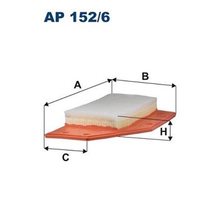 AP 152/6 Воздушный фильтр FILTRON