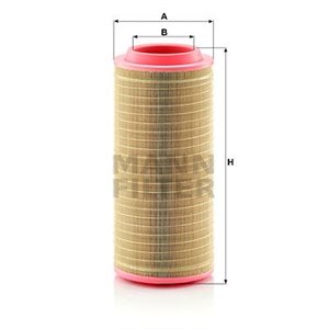 C 25 710/3  Air filter MANN FILTER 