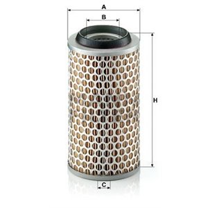 C 1043/1 Luftfilter MANN-FILTER - Top1autovaruosad