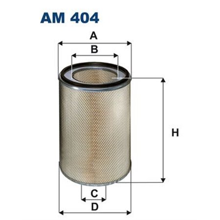 AM 404 Luftfilter FILTRON