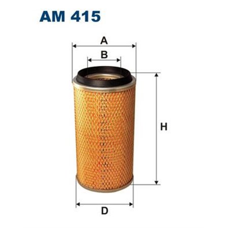 AM 415  Air filter FILTRON 