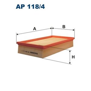 AP 118/4 Воздушный фильтр FILTRON - Top1autovaruosad