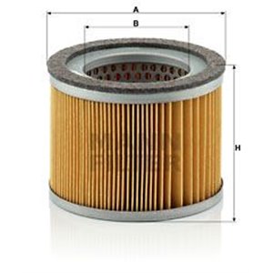 C 1112/2  Air filter MANN FILTER 