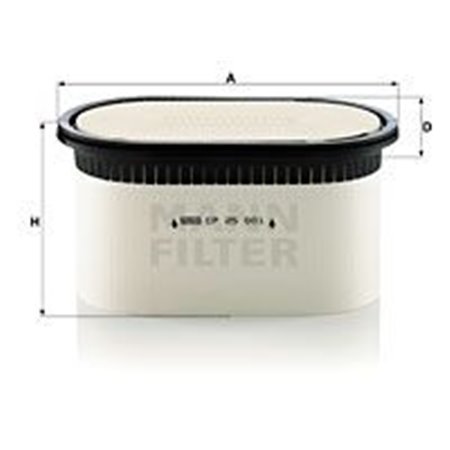 CP 29 550 Воздушный фильтр MANN-FILTER