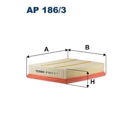 AP 186/3 Luftfilter FILTRON