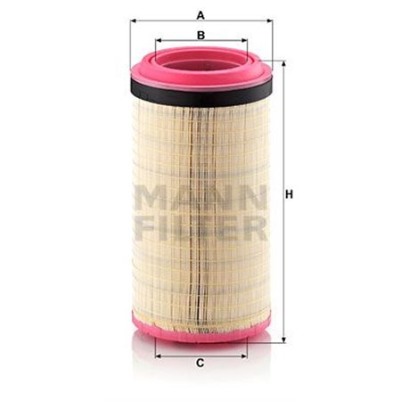 C 25 900  Air filter MANN FILTER 