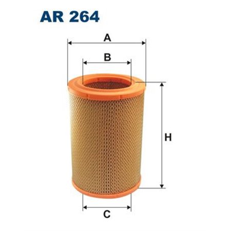 AR 264 Воздушный фильтр FILTRON