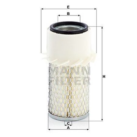 C 934 x Air Filter MANN-FILTER