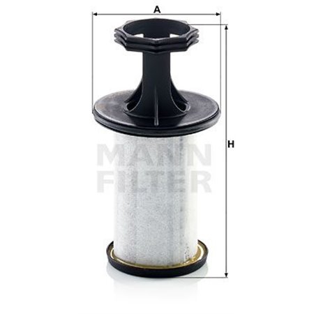 LC 5005 X Filter, vevhusventilation MANN-FILTER