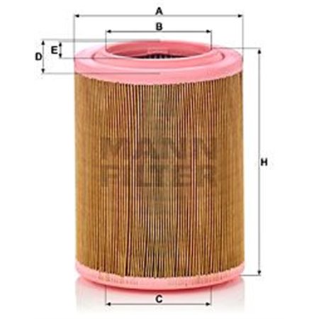 C 18 003 Ilmansuodatin MANN-FILTER