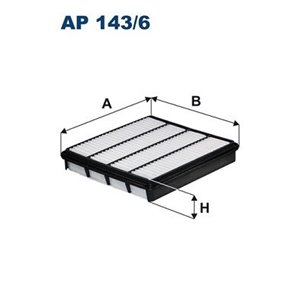 AP 143/6 Luftfilter FILTRON - Top1autovaruosad