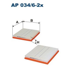 AP 034/6-2x Air Filter FILTRON - Top1autovaruosad