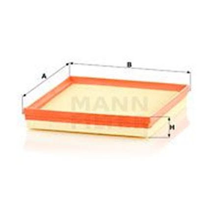 C 26 009-2 Воздушный фильтр MANN-FILTER