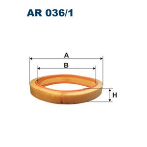 AR 036/1 Air Filter FILTRON - Top1autovaruosad