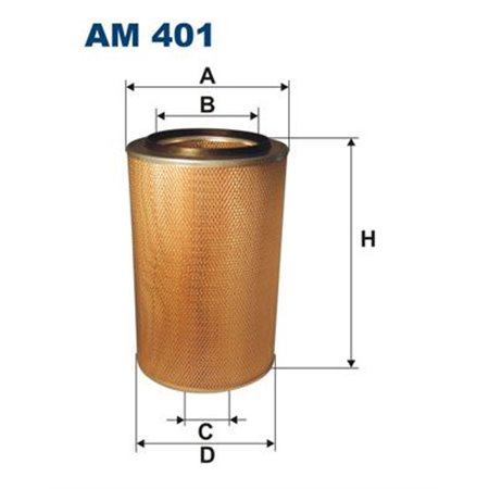 AM 401 Luftfilter FILTRON