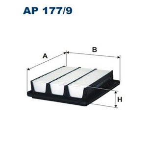 AP 177/9 Air Filter FILTRON - Top1autovaruosad