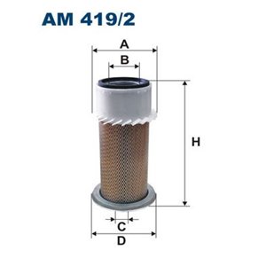 AM 419/2 Air Filter FILTRON - Top1autovaruosad