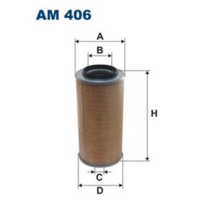 AM 406  Air filter FILTRON 