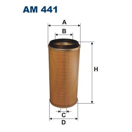 AM 441 Воздушный фильтр FILTRON