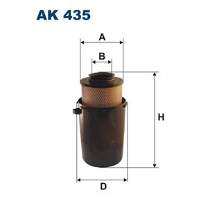 AK 435 Air Filter FILTRON - Top1autovaruosad