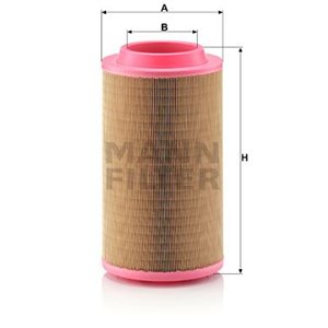 C 23 610  Air filter MANN FILTER 