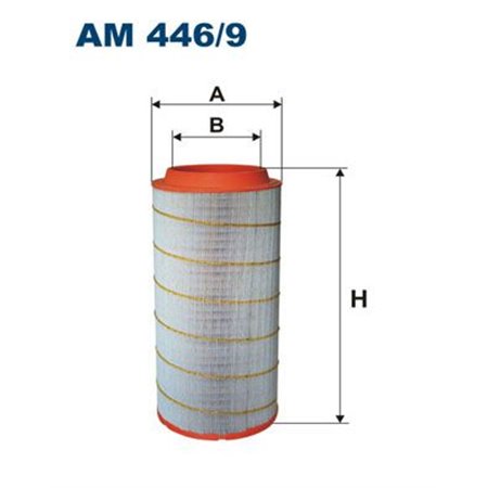 AM 446/9  Air filter FILTRON 